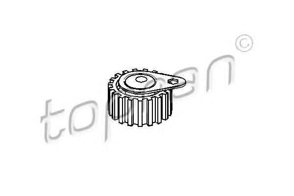 TOPRAN 301 000: Rola intinzator, curea distributie