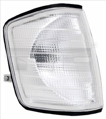 TYC 18-3256-91-2: Indicatore di direzione anteriore Sx, bianco, senza portalampada