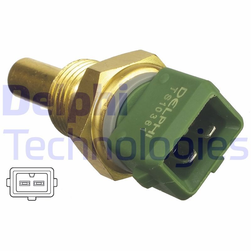 DELPHI TS10361: Kühlmitteltemperatur-Sensor M14
