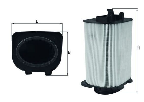 KNECHT LX 3775: Gaisa filtrs
