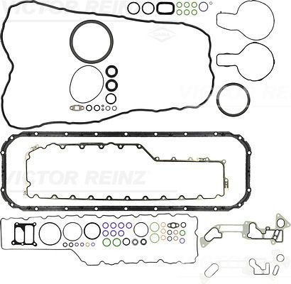 REINZ 08-37751-02: Set garnituri, carter cu simering arbore cotit