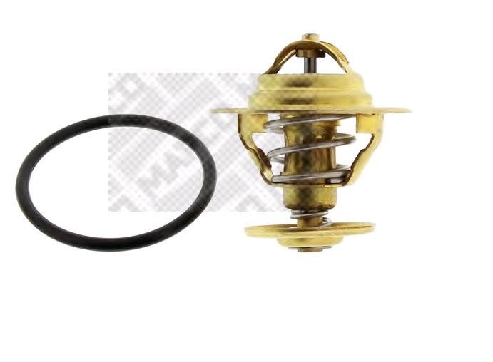 MAPCO 28801: Termostaat, Jahutusvedelik 87°C, 54mm, 35mm, koos tihendiga