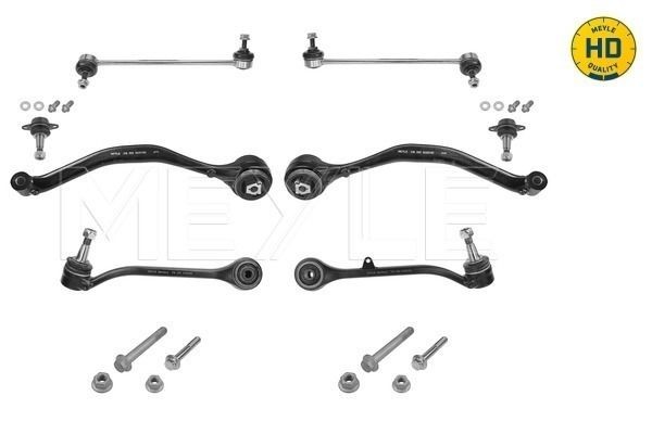 MEYLE 316 050 0107/HD: Kit brațe Axa fata stanga, Axa fata dreapta, cu acceasorii, Quality