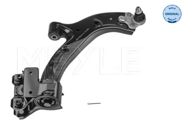 MEYLE 31-16 050 0065: Brat, suspensie roata Axa fata dreapta, tabla de otel, cu articulatie de sarcina/ghidare, cu bucsa de cauciuc, ORIGINAL Quality