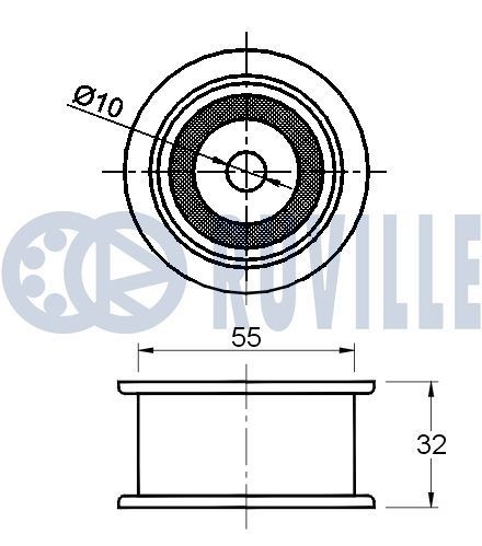 RUVILLE 5577172: Registerreimsett Tannantall 1: 82