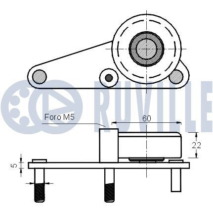 RUVILLE 5584270: Registerreimsett Tannantall 1: 198
