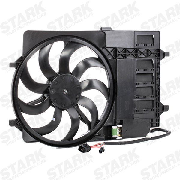 STARK SKRF-0300026: Radiaatori ventilaator 400mm, koos jahutusventilaatoriraamiga(Zarge)