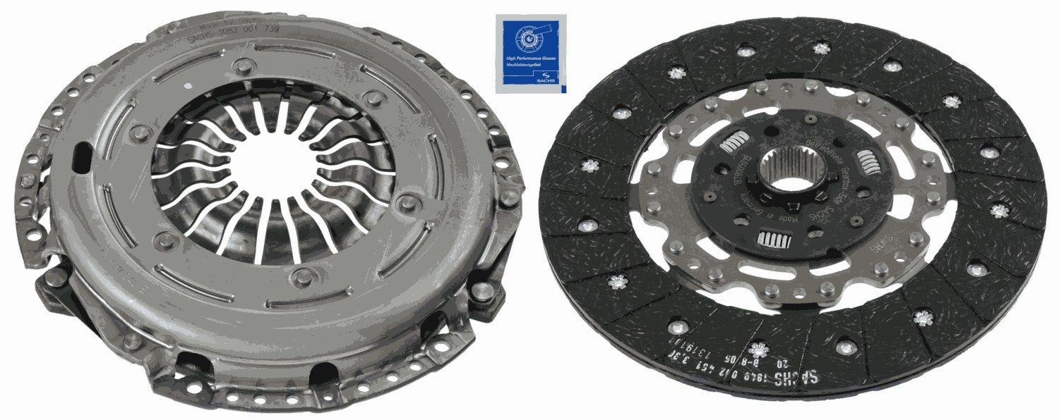 SACHS 3000 970 075: Sidurikomplekt ilma survelaagrita XTend