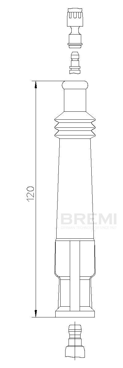 BREMI 13226A5: Pistik, süüteküünal