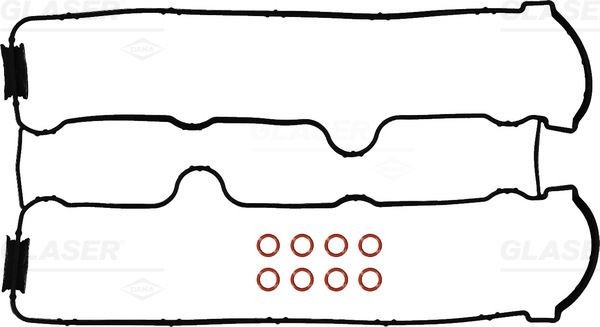 GLASER V37086-00: Set garnituri, Capac supape