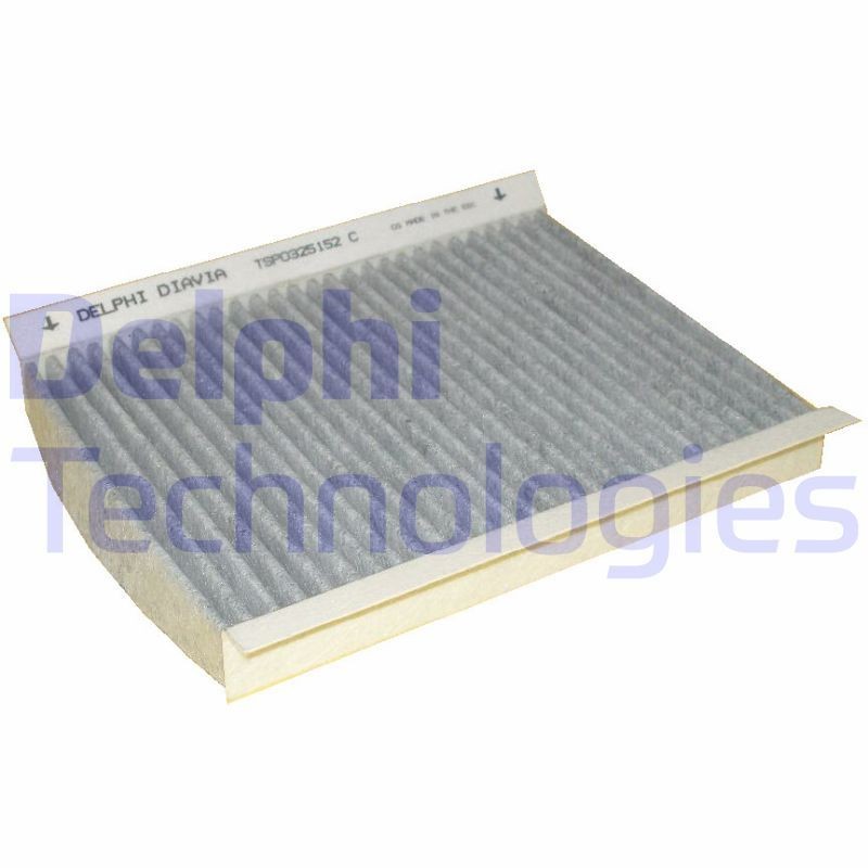 DELPHI TSP0325152C: Filter, salongiõhk Aktiivsöefilter