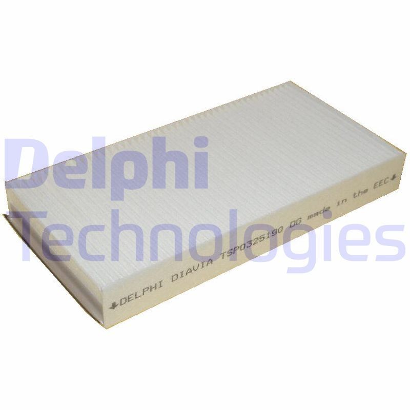 DELPHI TSP0325190: Filter, salongiõhk Tolmufilter