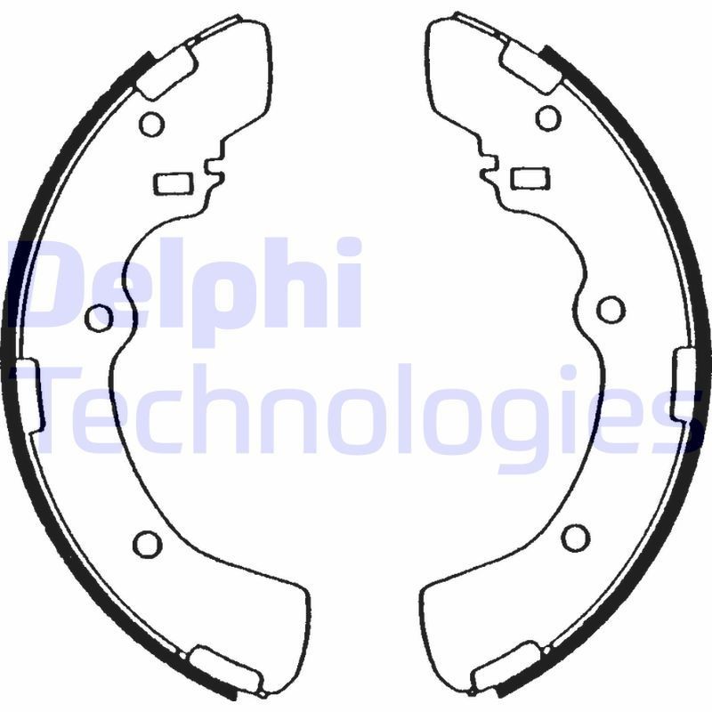 DELPHI LS1503: Piduriklotside komplekt