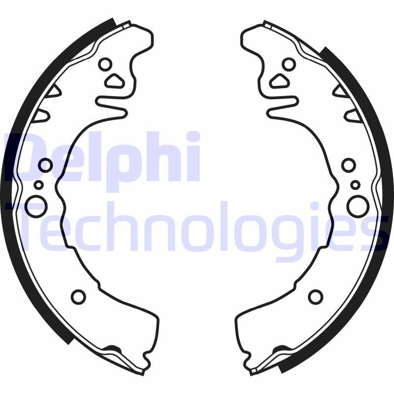 DELPHI LS1943: Set saboti frana