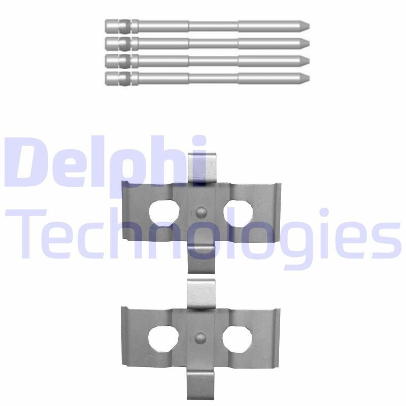 DELPHI LX0620: Lisakomplekt, ketaspiduriklotsid