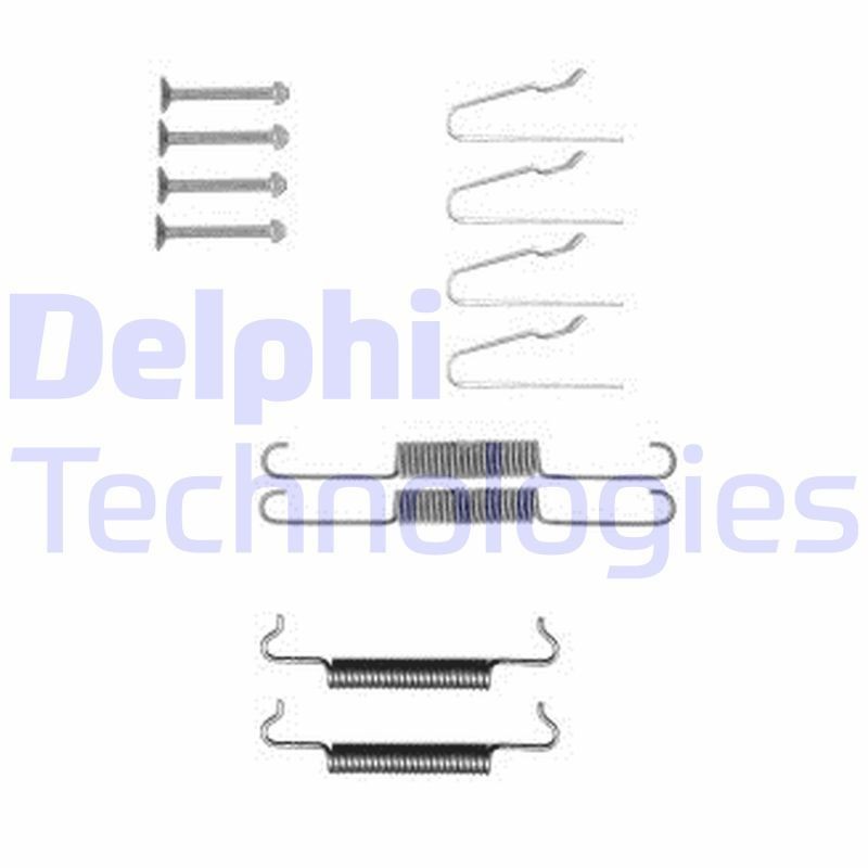DELPHI LY1393: Lisakomplekt, seisupiduriklotsid