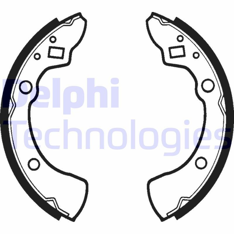 DELPHI LS1278: Piduriklotside komplekt
