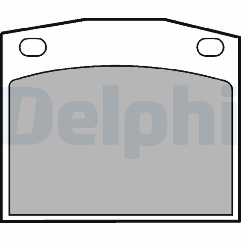 DELPHI LP118: Piduriklotsid ilma lisavarustuseta
