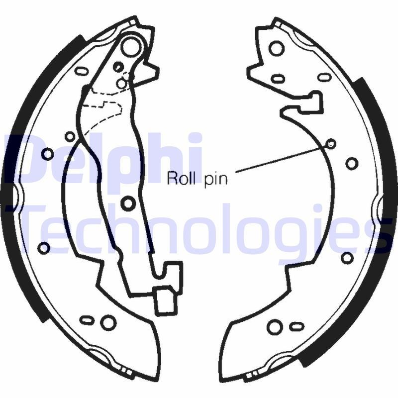 DELPHI LS1282: Piduriklotside komplekt