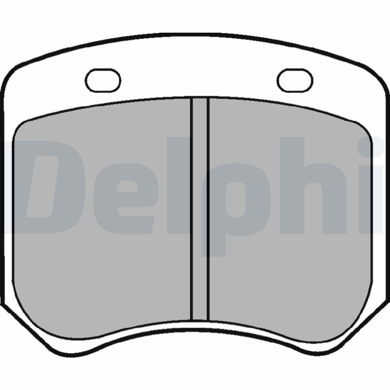 DELPHI LP44: Piduriklotsid ilma lisavarustuseta