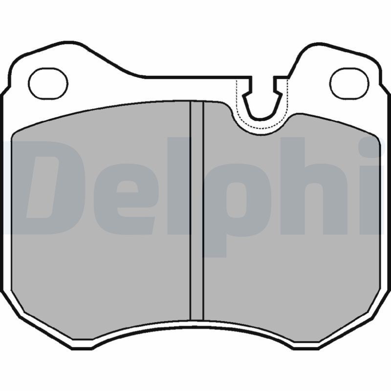 DELPHI LP446: Piduriklotsid ilma lisavarustuseta