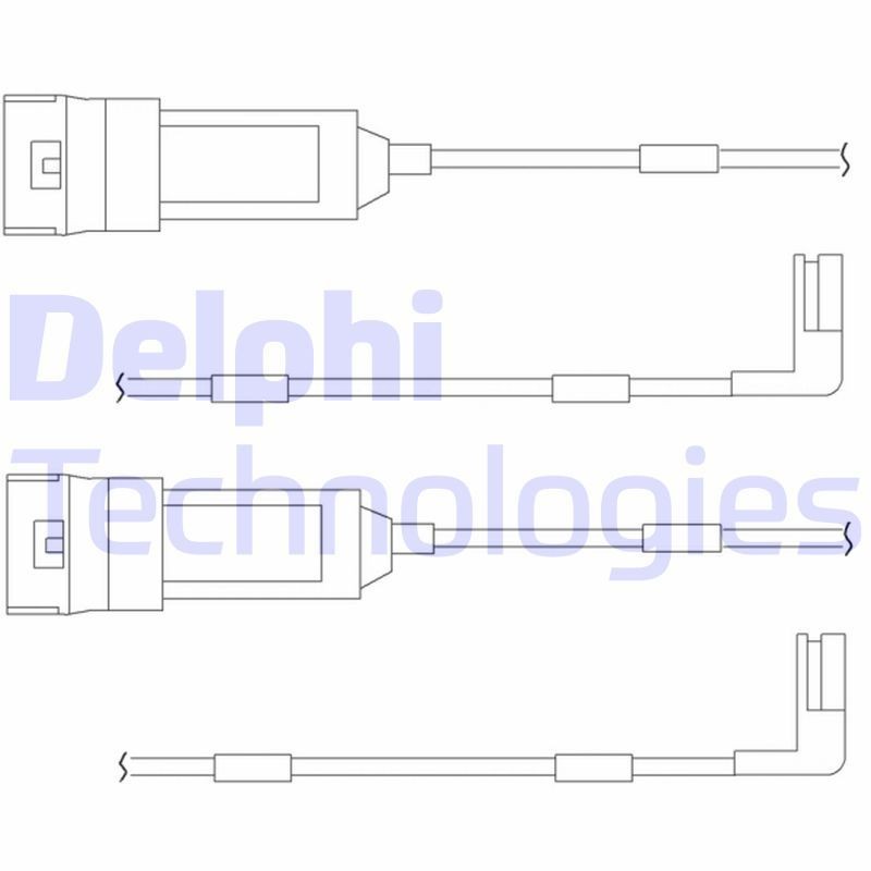 DELPHI LZ0114: Hoiatuskontakt, piduriklotside kulumine