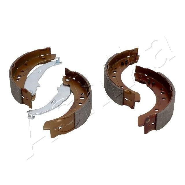 ASHIKA 55-05-511: Stabdžių trinkelių komplektas galinė ašis, 210mm