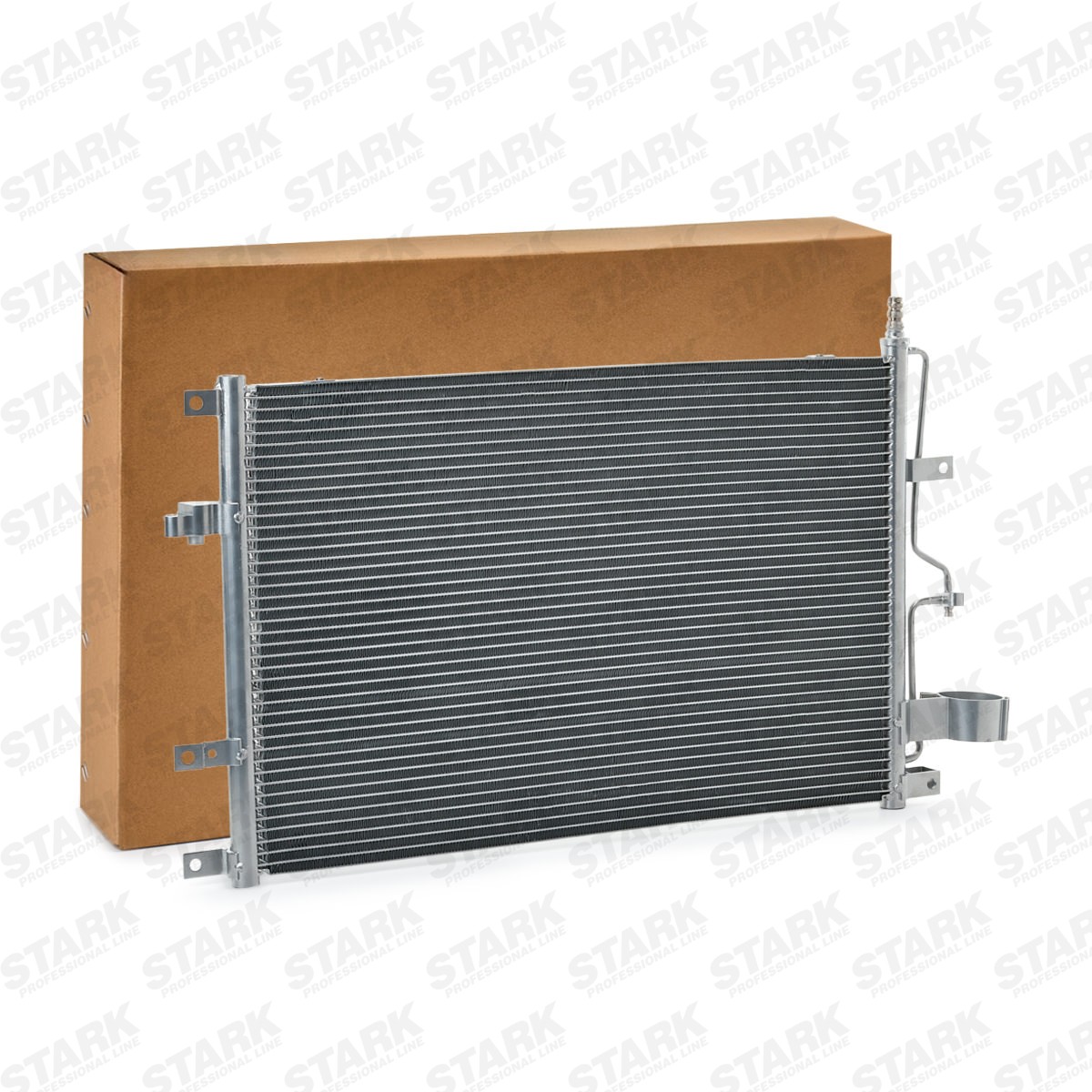 STARK SKCD-0110045: Kondensor, klimatanläggning 635 x 425 x 20 mm, utan avfuktare