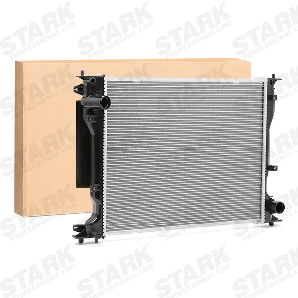 STARK SKRD-0120309: Radiatore motore Alluminio, con guarnizioni, senza calotta/coperchio, senza serbatoio compensazione
