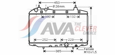 AVA COOLING SYSTEMS FDK497: Kliimakompressor