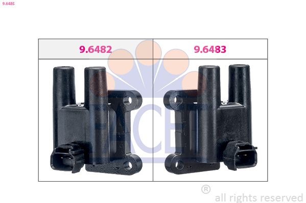 FACET 9.6485: Süütepool ilma kinnituskammitsata, Made in Italy - OE Equivalent