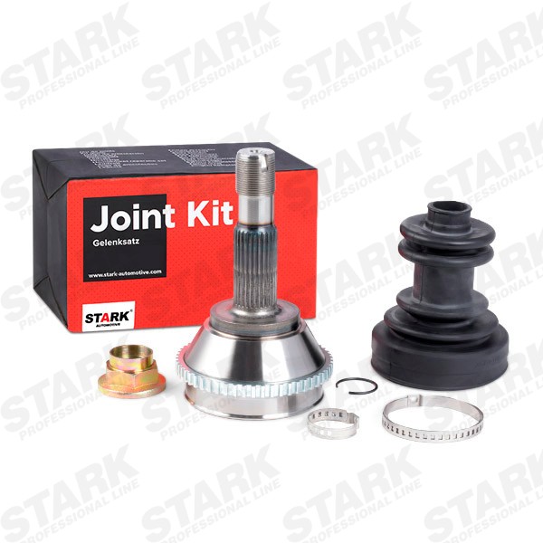 STARK SKJK-0200078: Set articulatie, planetara exterior, spre roata, punte fata, cu bucsa de cauciuc