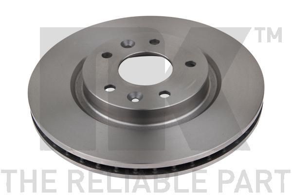 NK 202290: Disc de frână Ř: 296mm, ventilat, Ř: 296mm, uns
