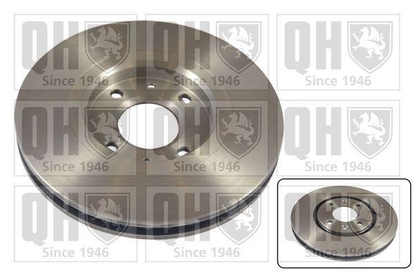 QUINTON HAZELL BDC4662: Piduriketas Ø: 283mm, õhutusega, Ø: 283mm
