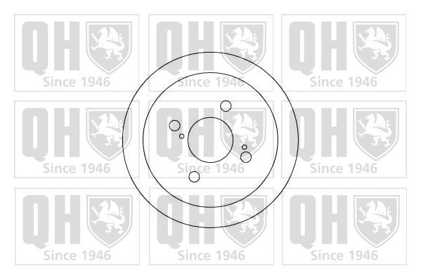 QUINTON HAZELL BDR547: Tambur frana 201mm