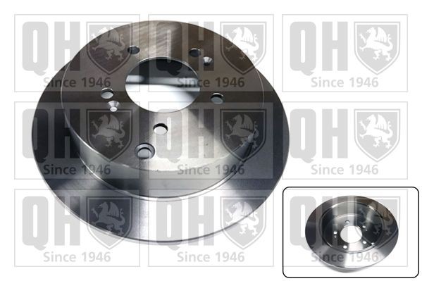 QUINTON HAZELL BDC5408: Disco de freno Ø: 284mm, macizo, Ø: 284mm