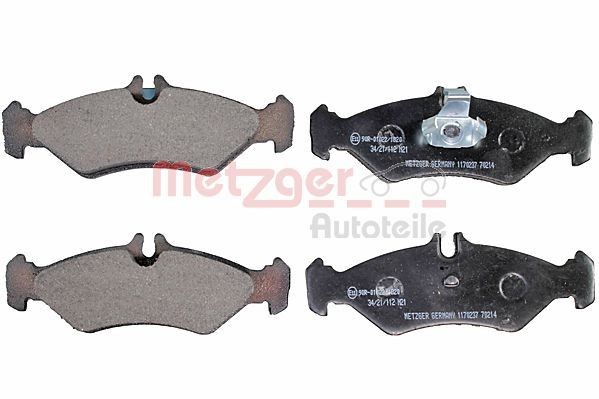 METZGER 1170237: Piduriklotsid GREENPARTS Tagasild