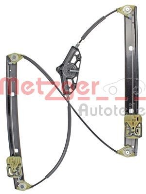 METZGER 2160275: Mecanism actionare geam fata stanga, electric, fara motor electric