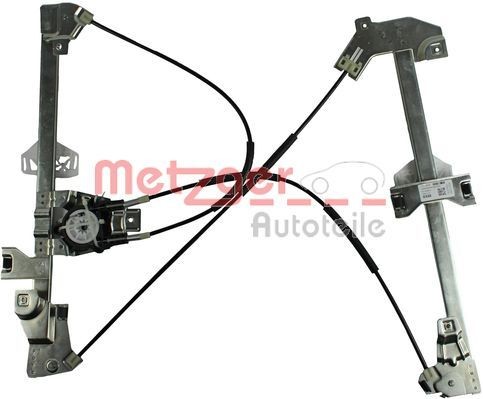 METZGER 2160287: Mecanism actionare geam GREENPARTS fata stanga, electric, fara motor electric