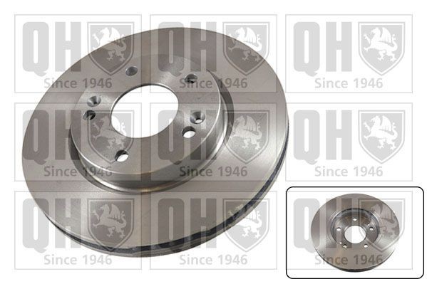 QUINTON HAZELL BDC5285: Disc de frână Ř: 276mm, ventilat, Ř: 276mm