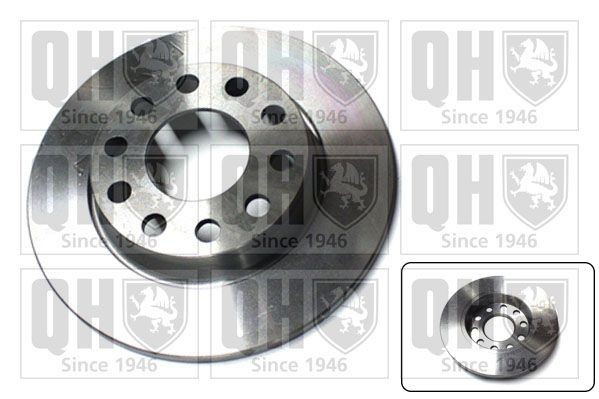QUINTON HAZELL BDC5308: Piduriketas Ø: 255mm, täis, Ø: 255mm