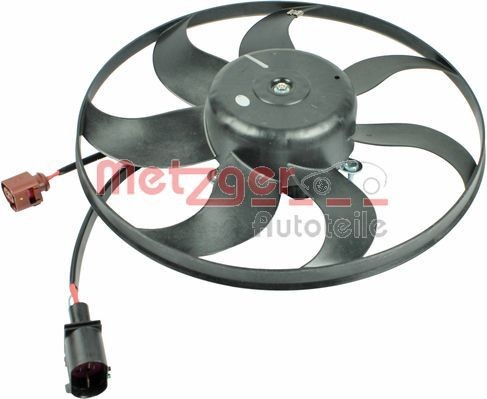 METZGER 4002003: Radiaatori ventilaator 360mm, ilma jahutusventilaatoriraamita(lenk), OE-part
