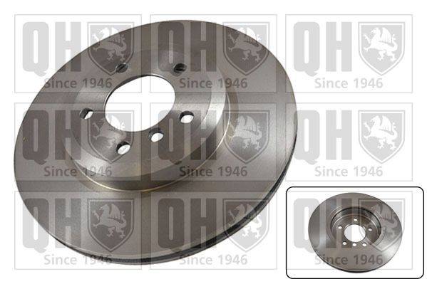QUINTON HAZELL BDC5338: Piduriketas Ø: 281mm, õhutusega, Ø: 281mm