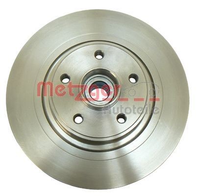 METZGER 6110058: Disc de frână puntea spate, Ř: 300mm, plin, Ř: 300mm, cu rulment roata integrat, cu senzor magnetic inelar integrat, OE-part