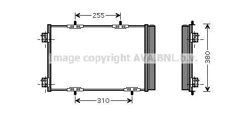 PRASCO PEA5291D: Condensator, climatizare cu uscator