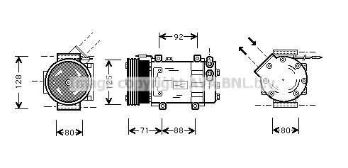 PRASCO RT5417D: Condensator, climatizare cu uscator