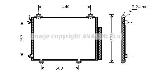 PRASCO TO5267D: Condensator, climatizare cu uscator