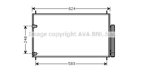 PRASCO TOA5405D: Condensator, climatizare cu uscator