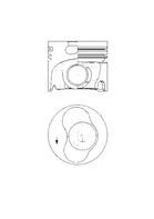 KOLBENSCHMIDT 41093600: Kolv för cylinder 1-2