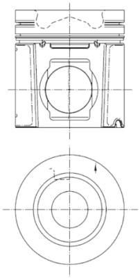 KOLBENSCHMIDT 99496600: Kolvid